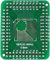 HALJIA QFP FQFP TQFP 32 44 64 80 100 LQFP SMD zu DIP-Schalter 0,5/0,8 mm IC Adapter Teller Leiterplatte Kompatibel mit Arduino