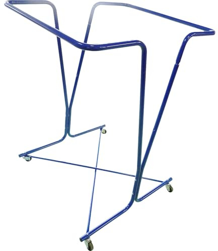 MOTTEZ | Müllsackträger mit Rollen | Volumen bis 600 l, blau