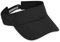 Gaiam Running Hat Visor Visibility Strap, Dry Fit Sweat Headband, Black