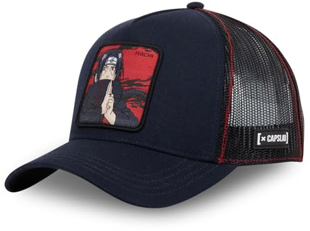 Peanuts Kappe für Damen und Herren, Trucker-Kappe, lässiger und bequemer Schnitt, Blau / Rot / Schwarz, Einheitsgröße