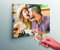 CREATIVA DIGITAL IMPRESION Y DISEÑO Cuadro Personalizado con tu Foto | 40 x 50 cm | 100% a tu Gusto | Lona y Madera | Regalo Ideal para Bodas, Cumpleaños y Aniversarios | Fabricado en España