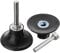 Mesee 2 Roll Lock Disc Pad Holder - 1/4 Shank Quick Change Discs Adapter Rotary Sanding Polishing Pad Holders Die Grinder Accessory, 2 Pieces