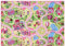 Carpet Studio Teppich Kinderzimmer 140x200cm, Kinderteppich, Spielteppich Straße Mädchen, Teppiche für Babyzimmer, Schlafzimmer & Spielzimmer, Antirutsch, 30°C waschbar - Sweet Town