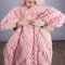 YUANP Gestrickte Strick Grobstrick Decke，Chunky Wolle Strickdecke Groß Grob Gestrickte Decke Yarn Grau Blanket Felldecke Dicke Kuscheldecke Plaid Wohndecke,Pink-200 * 200