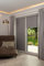 K-home Verdunklungsrollo/Springrollo, Grau, 55 cm x 150 cm (B x L), 55 x 150 cm