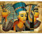 YSCOLOR Diamant Painting 5D DIY Diamant Malerei Ägypten Kreuzstich Kits Diamant Kristall Mosaik Diamant Stickerei Religion Strass Muster Wandkunst 30X40cm