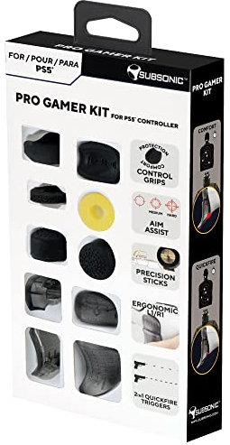 Subsonic - Pack d'accessoires gamer pour manette PS5