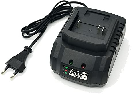 Caricatore per batteria al litio 18 V 21 V applicare al trapano fili Smerigliatrice angolare Soffiatore elettrico Utensili elettrici Spina UE