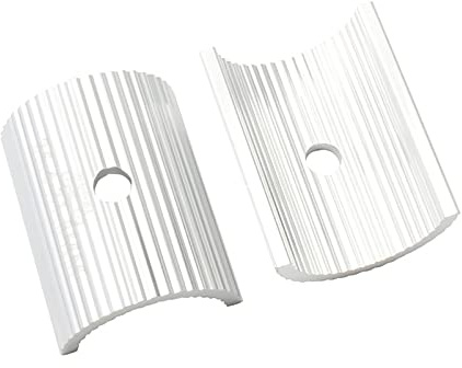 Yundxi 1 Paar Fahrradlenker Vorbau Unterlegscheiben Lenker Adapter, Aluminiumlegierung Fahrradteile Komponenten