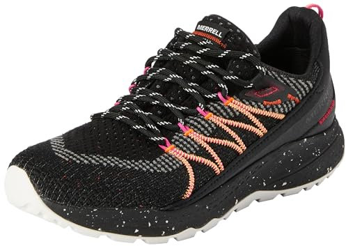 Merrell Women's Bravada 2 Waterproof Walking Shoe, Black/Fuchsia, 7 UK