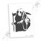 LaserCad Schablonen BANKSY Streetart (B034, Happy Smile Face Death, DIN A2) Stencil für Graffiti, Airbrush, Kunst, Deko, zum Malen