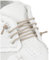 Endoto Schnürsenkel für ON Cloud 5 & 6 Running Schuhe, Ohne Binden Schuhbänder Ersatz Elastische Dehnbare Gummi Rund Laces Shoelaces für On Laufschuhe (Beige,22 Zoll)