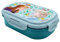 HOVUK Disney Frozen II Rechteckige Lunchbox mit Göffel Lunchbox mit zwei Fächern, auslaufsicher, mikrowellengeeignet und BPA-frei, geeignet für Kinder ab 3 Jahren
