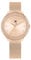 Tommy Hilfiger Three Hand Quartz Movement Watch for Women with Rose Gold Colored Stainless Steel Mesh Bracelet - 1782700