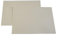 CWOQOCW A4 21 * 29 cm Alta Temperatura 3mm Fibra Cerámica Junta Papel DIY Corte Hoja de aislamiento ignífugo para estufa de pellets, estufa de leña, horno, caldera (A 2 piezas)
