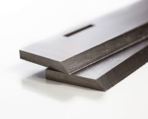 6 Stück L 200mm HSS Hobelmesser mit Einstellnut