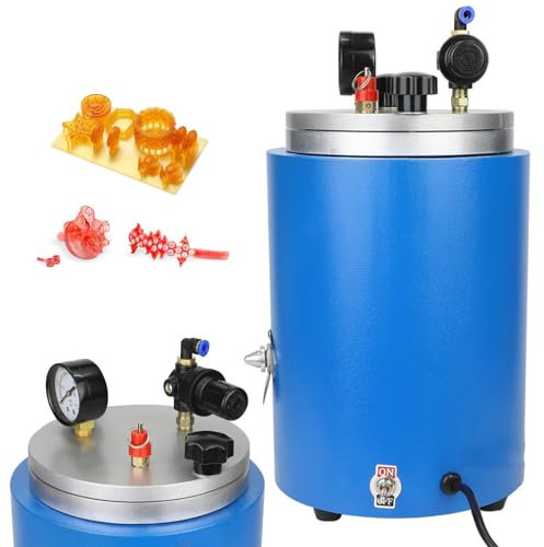 KJZQXYX Wachsinjektor, rund, 2,2 l, 350 W, Wachsinjektortank, Wachsgießmaschine, Wachsformmaschine, Wachsspritzgießmaschine