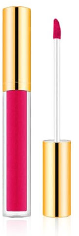 Lipgloss Glänzend, 2025 New Metallic Liquid Diamond Glitter Lippenstift, Flüssiger Lippenstift 3D Glanz Finish Feuchtigkeit Durchsichtig Glitzer, Lippenpflege für Trockene Lippen (D04, 6ml)