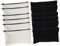 Anneome 12stücke Canvas Zipper Bag Multifunktionale Tasche Für Wärmeübertragung Kosmetiktasche Leere Sublimations-Tasche Für Reisen Und Make-up