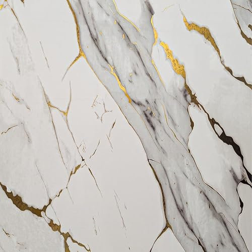 Nes Home PVC Wall Panel Carrara Gold Marble 1000 x 2400 x 10mm