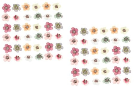 DIYEAH 2 Sätze Gänseblümchen-blütenkopf Künstliche Blüten Artificial Flower Geburtstagdeko Fälschung Blumengirlande Blumenkranz Selber Machen Mini-kunstblumen Seidenblume 100 Stück * 2