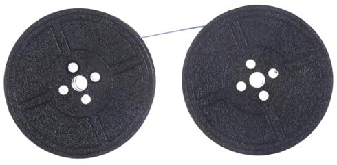 WEKAMOS Schreibmaschinenfarbband Doppelspule Nylon Langlebig und Verschleißfest Universelles Schreibmaschinenzubehör für und