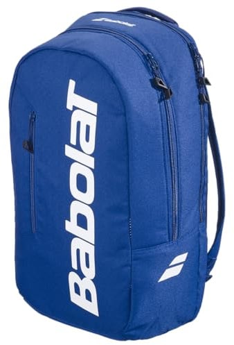 Babolat, Sac de Padel Modèle Cross Court, Taille Unique, Couleur Bleu Marine, Capacité 20 litres, Compartiment pour Raquette, Poche Accessoires, Pratique et Organisé