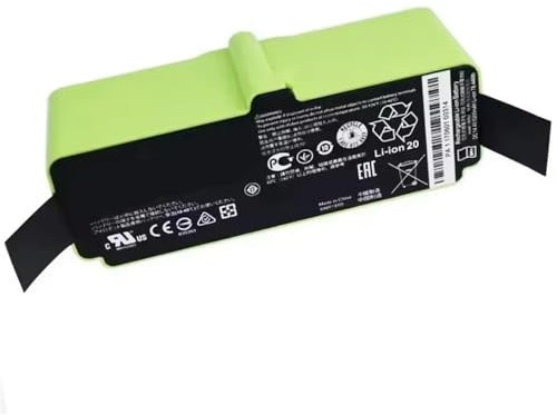 Batterie lithium-ion 14,4 V 12800 mAh compatible avec les aspirateurs robots IRobot Roomba séries 900, 800, 700 et 600, 960, 980, 981, 965, 895, 890, 860, 695, 692, 690, 680 et 675. Pièces de rechange