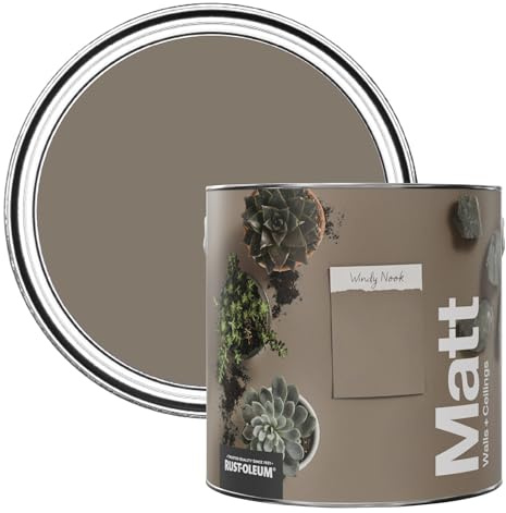 Rust-Oleum Matt Emulsion Wall Paint - Windy Nook 2.5 litre