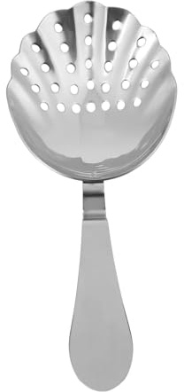 DECORNIJIA Colino da Cocktail Professionale in Acciaio Inossidabile Filtro Ghiaccio Resistente Ruggine e Usura per Bar e Bartender Facile da e Usare