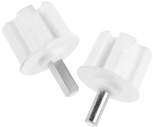 Kisangel Adattatore per Tubo Avvolgitore da 70mm 2 Pezzi per Tende da Sole Motorizzate, Connettore Quadrato-rotondo per Pensiline, Resistente a Vento e Uv, Accessori per Riparazione