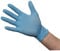 Unigloves Unicare Gants d'examen en nitrile - Polyvalents, sans poudre, gants jetables de qualité médicale - Boîte de 100 gants, bleu, taille XL (GS0035)