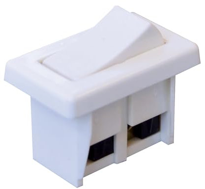 tibelec 550610 Interrupteur à bascule blanc à encastrer