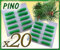 S&G group 20 PROFUMATORI DEODORANTI per ASPIRAPOLVERE Folletto VK 120 121 122 130 131