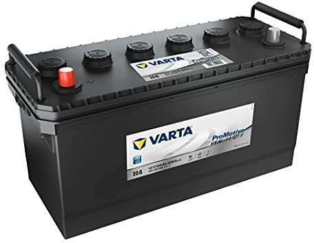 Varta Promotive Black H4 Batterie Poids Lourds, Travaux Publics, Agricoles, 12 V 100Ah 600 Amps (En)