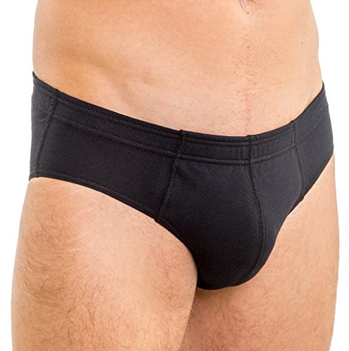 HERMKO 8300 Herren Slip aus Baumwolle/Elastan