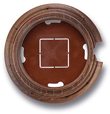 Fontini garby - Peana p/tubo/cbl. 1 elemento horizontal vertical envejecido