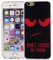König Design Handyhülle kompatibel mit Apple iPhone 6 / 6s Silikon Case Hülle Sturzsichere Back-Cover Handyhülle - Don't Touch My Phone Rot Schwarz