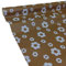 JUNOPAX 50m x 0,75m Papiertischdecke Blüte braun