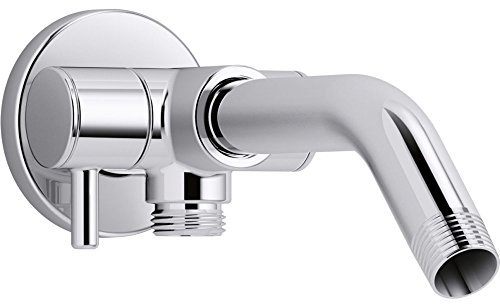 Kohler 76331-CP Braccio doccia con deviatore a 2 vie, cromato lucido