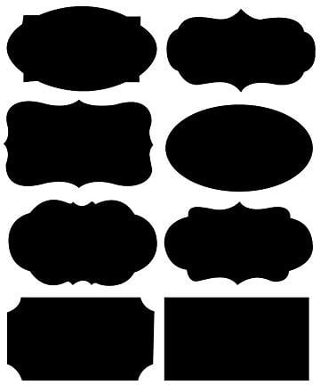 Chalkboard Labels, 48pcs Waterproof Reusable Blackboard Sticker Kit for Kitchen, with 1 Erasable White Chalk Pen to Decorate Your Party Office, Mason Jars Sweet Jars, Tupperware and Bottles