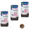 Biokat Diamond Care Fresh Cat Litter 30L Scented Antibacterial Disposable And Hypoallergenic Hygiene Fine Granules Cat Litter With Smell Control Formula Combined With 4.5cm Natural Catnip Ball