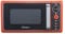 Candy DIVO G25CO Forno Microonde con Grill, 25 Litri, 900W, Funzione Crisp, Piatto rotante in vetro, Libera Installazione, 48.3x42.5x28.1 cm, Stile Vintage, Arancione