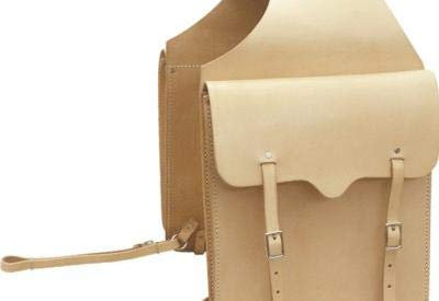 Manaal Enterprises Satteltasche aus echtem Rindsleder, für Western Trail, Größe (L x B x T): 33 x 28 x 11 cm