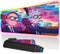 Bimormat RGB Mouse Pad LED Light Gaming Mouse Pad with Rubber Base Colorful Computer Carpet Desk Mat for PC Laptop (35.4 * 15.7 inch) (9040rkmomo)