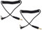 Akozon 2 Stück Blitz PC Sync Kabel Blitzkabel Universal Synchronkabel Verbindungskabel 3,5mm auf Stecker Flash PC Sync Kabel Aufgerolltes Kabel mit Schraubverschluss für Digitalkameras