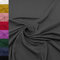 MAGAM-Stoffe Finn Jersey Stoff uni Oeko-Tex Meterware 50cm (29. Dunkelgrau)