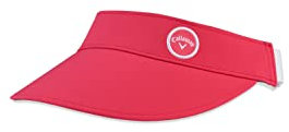 Callaway Damen Golf Women's Endeavor Visor Collection Headwear Visier, Knallpink (Hot Pink), Einheitsgröße