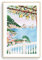 Nationcog Capri-Kunstdruck, Italien-Küstenmotiv, Amalfiküste, Reisegeschenk, Wanddeko, Hochzeitsgeschenk (ungerahmt, 61 x 40,6 cm)