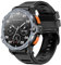 4G Smartwatch, Bluetooth, Android, Anrufe und SMS, GPS-Smartwatch für Herren, 3,8 cm (1,54 Zoll), runder Touchscreen, Handyuhren, Dual-Kameras, Aktivitätstracker, Uhr für Android iOS (Schwarz, 2 GB +